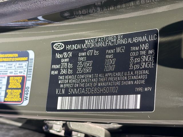 2025 Hyundai Tucson SE - Photo 30