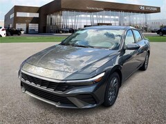 2026 Hyundai Elantra Hybrid Blue Sedan