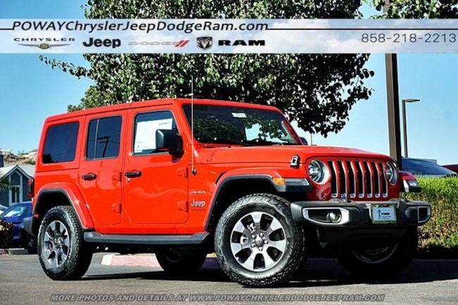 New 2018 Jeep Wrangler Unlimited Sahara 4x4 For Sale Poway