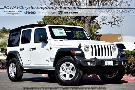 New 2018 Jeep Wrangler Unlimited Sport S 4x4 For Sale Poway Ca