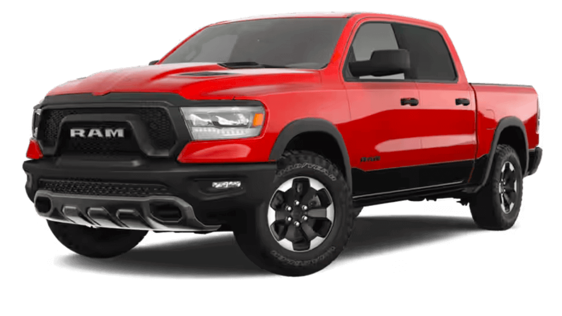 Ram 1500 in Flame Red