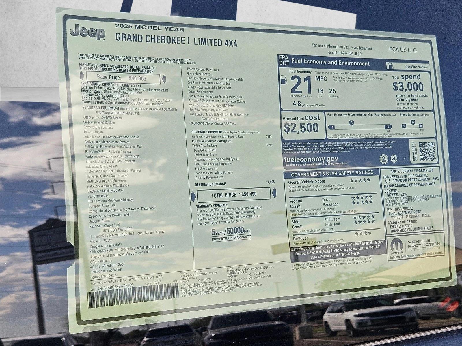 2025 Jeep Grand Cherokee L Limited - Photo 18