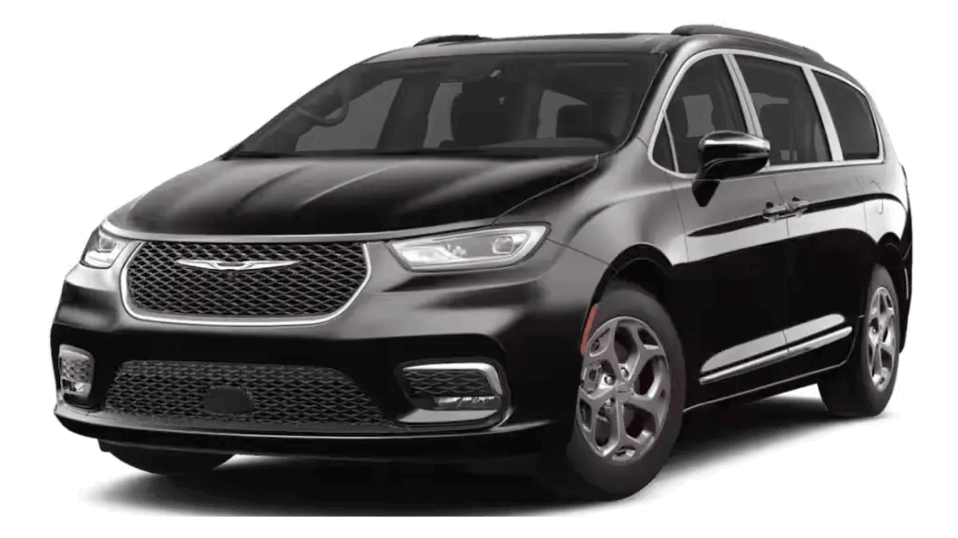 Chrysler Pacifica in Brilliant Black Crystal