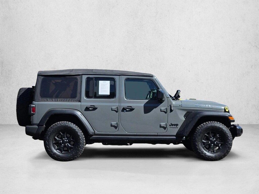 Used 2021 Jeep Wrangler Unlimited Willys Sport Utility