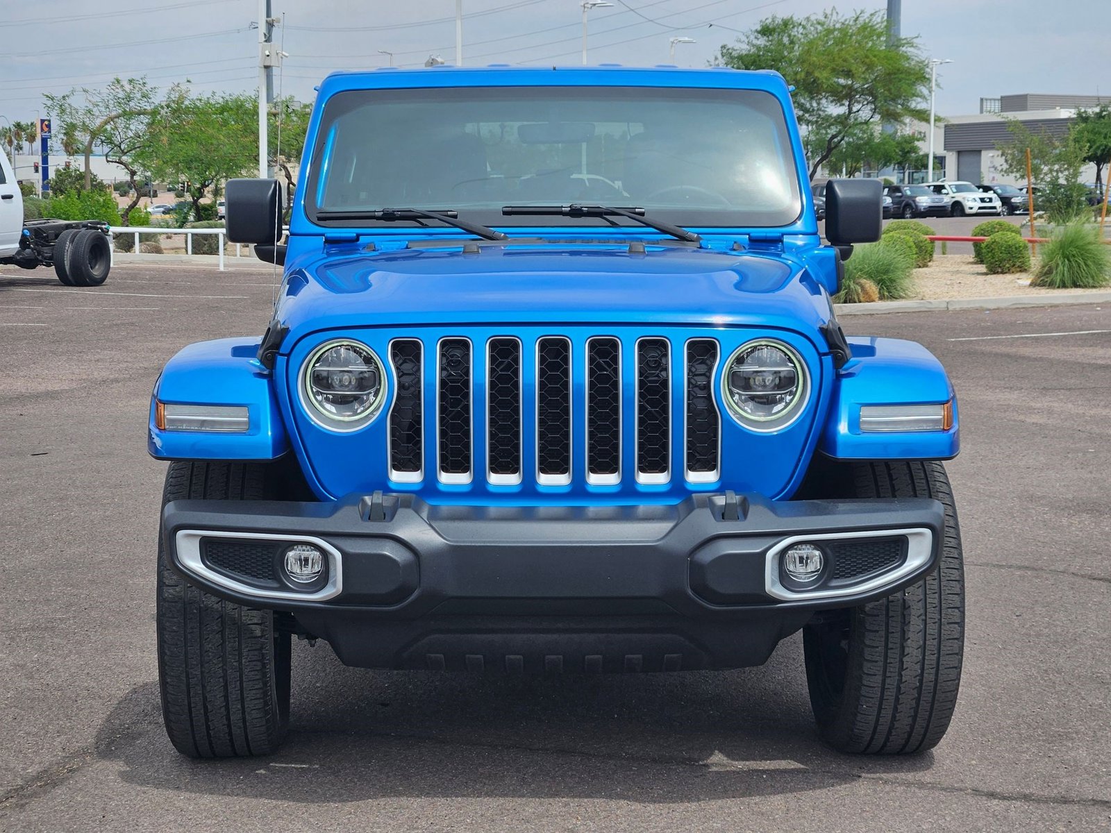 Used 2021 Jeep Wrangler Unlimited Sahara 4XE with VIN 1C4JJXP65MW800770 for sale in Phoenix, AZ