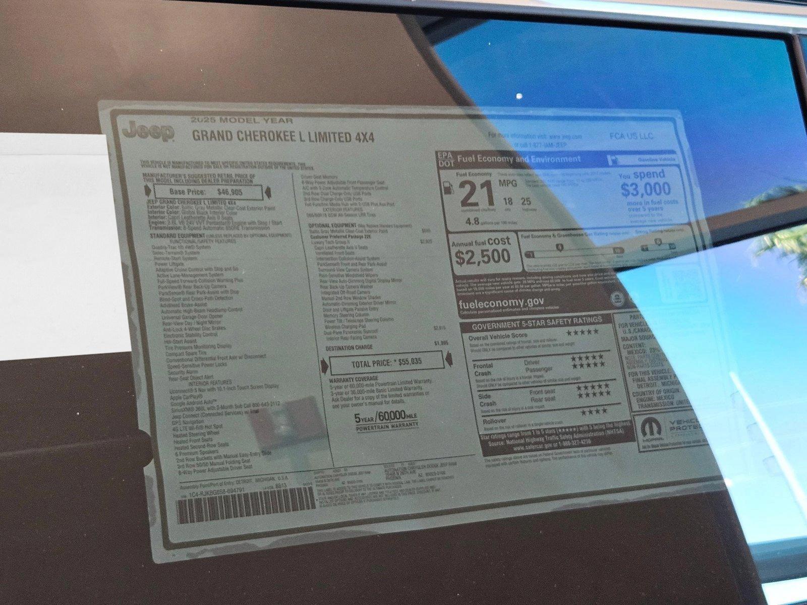 2025 Jeep Grand Cherokee L Limited - Photo 17