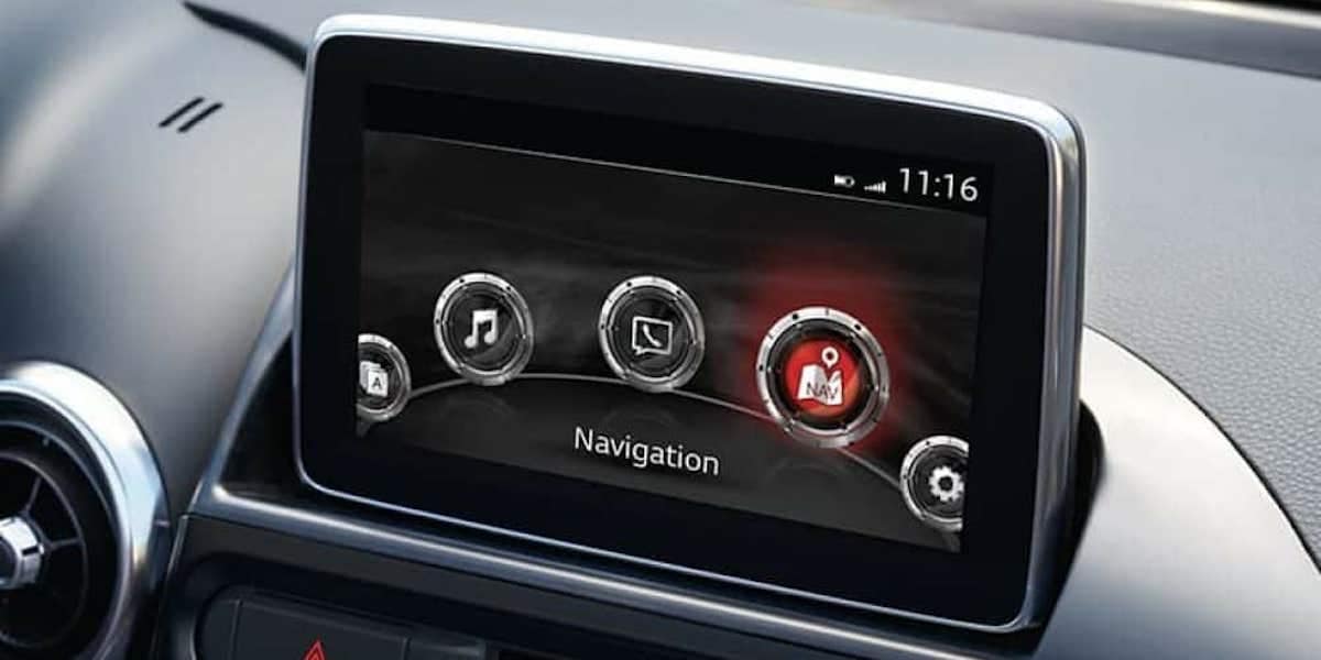 Fiat 124 Fiat Connect screen