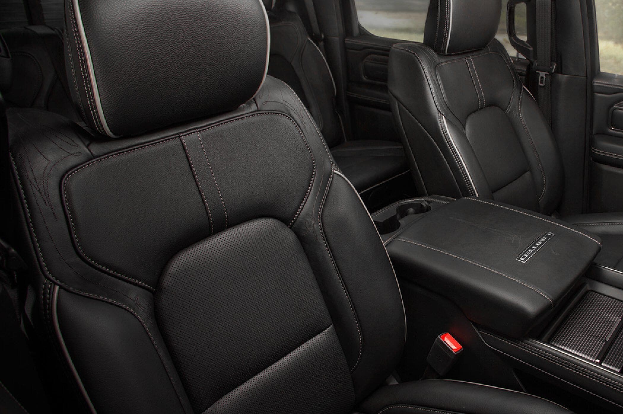 Ram 1500 Laramie Longhorn interior