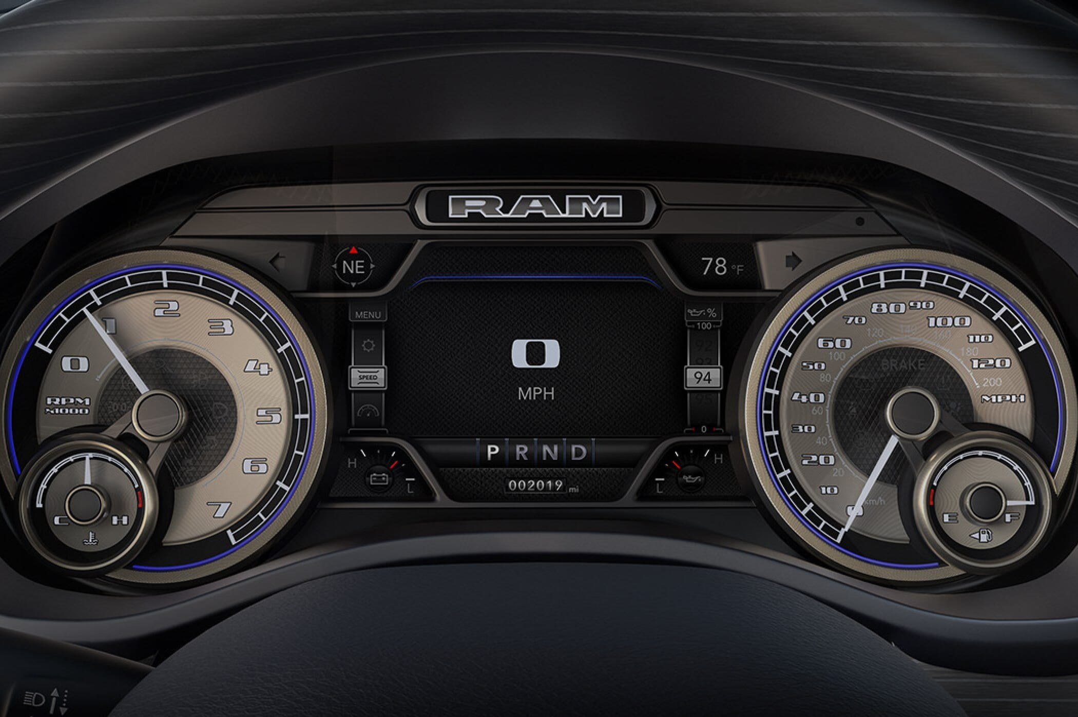 Ram 1500 interior
