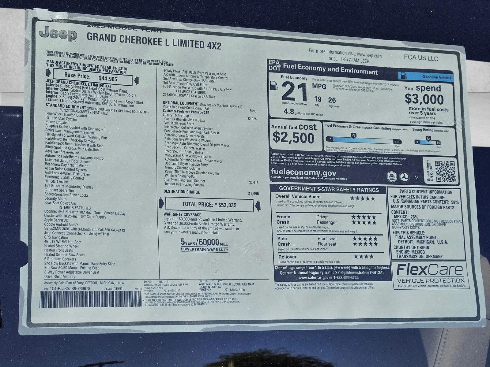 2025 Jeep Grand Cherokee L Limited - Photo 18