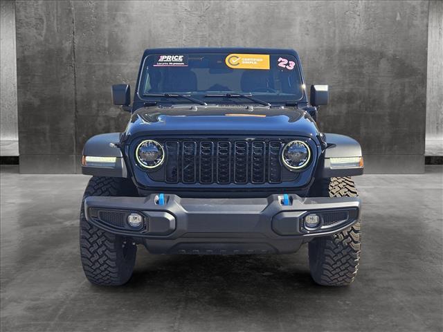 Certified 2024 Jeep Wrangler 4xe Willys 4XE with VIN 1C4RJXN64RW218740 for sale in Phoenix, AZ