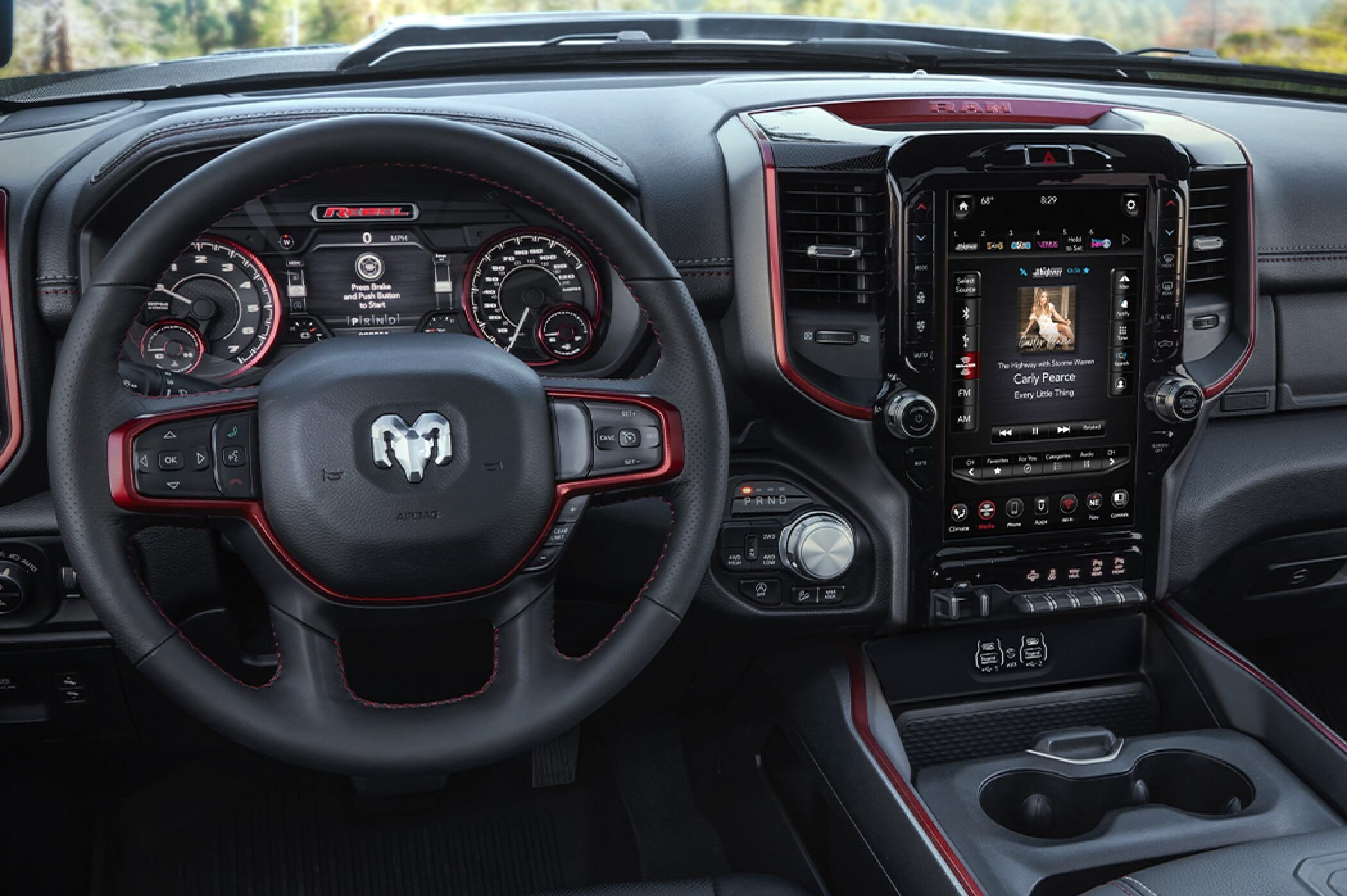 Ram 1500 interior