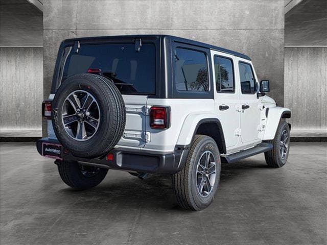 Used 2023 Jeep Wrangler 4-Door Sahara with VIN 1C4HJXEN3PW619664 for sale in Phoenix, AZ