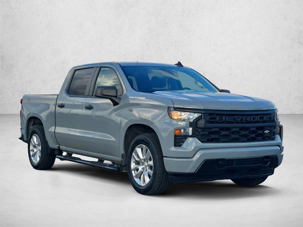 Used 2024 Chevrolet Silverado 1500 Custom Crew Cab Pickup