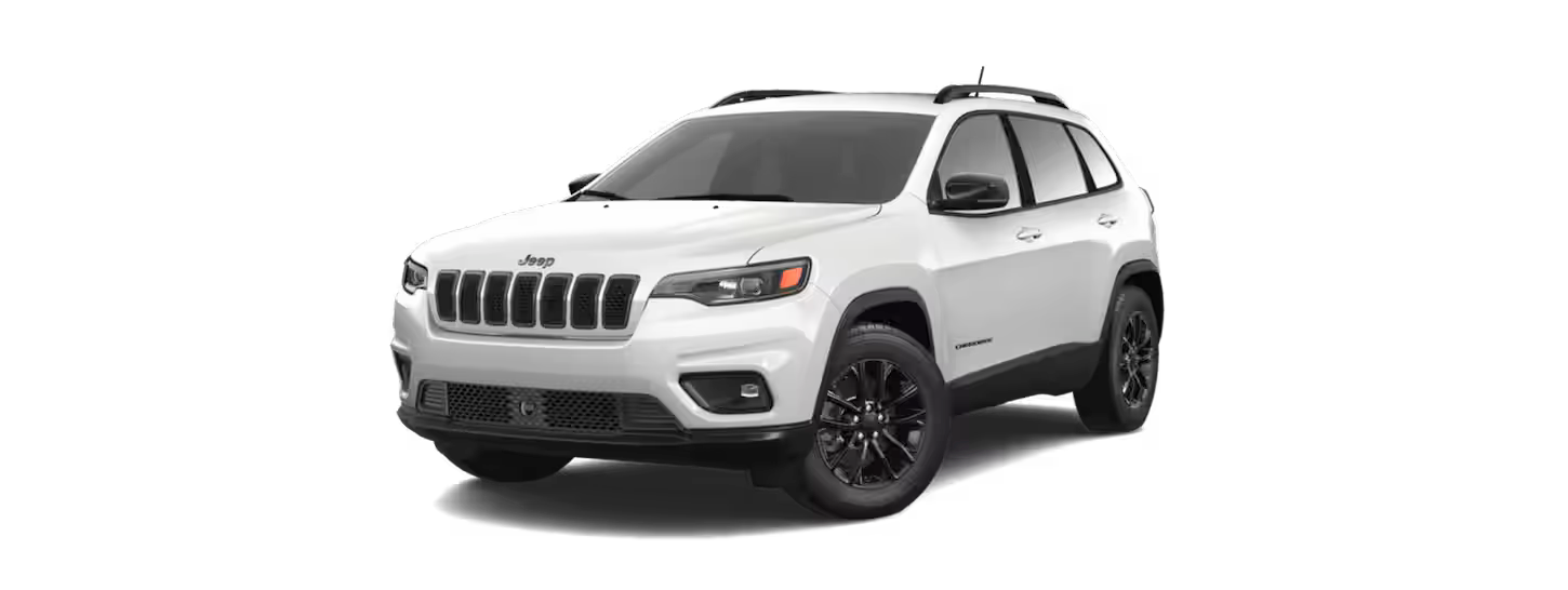 2023 Jeep Cherokee in Bright White 2023 Jeep Cherokee in Bright White