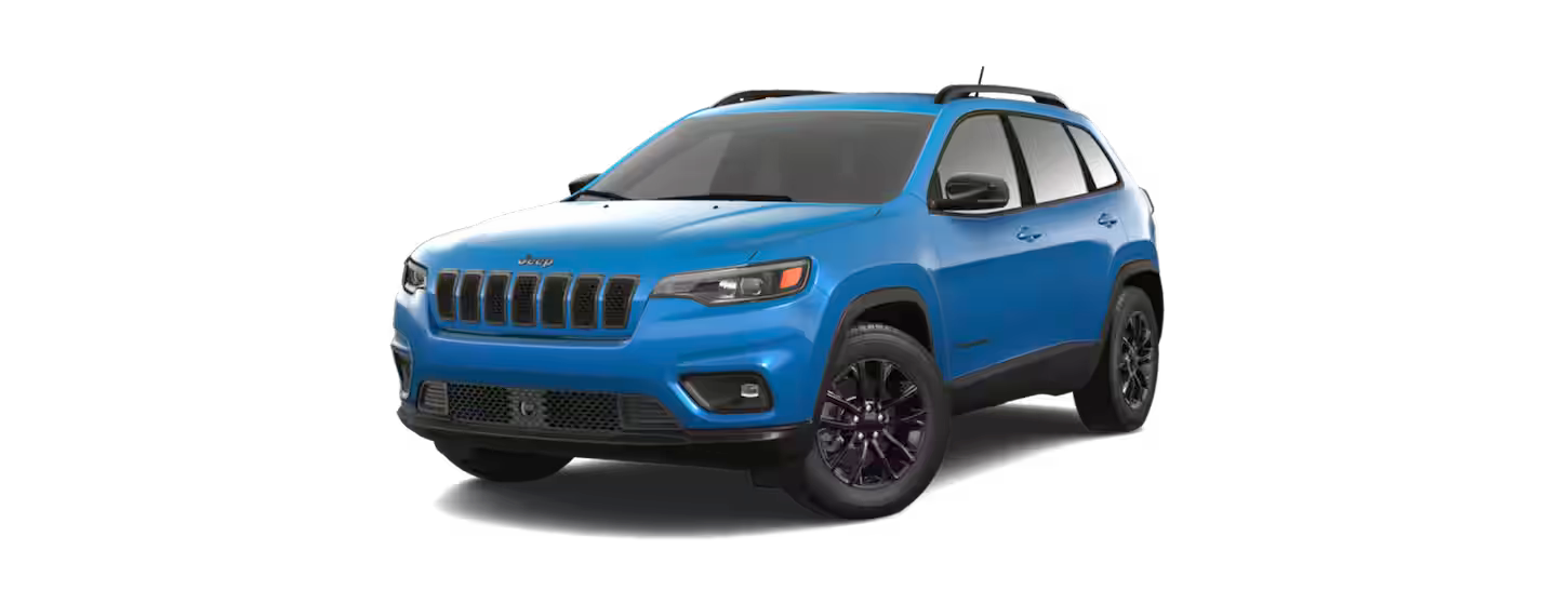 2023 Jeep Cherokee in Hydro Blue Pearl 2023 Jeep Cherokee in Hydro Blue Pearl