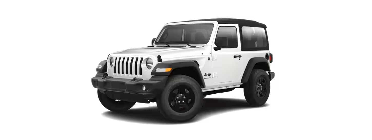 2023 Jeep Wrangler Sport in Bright White 2023 Jeep Wrangler Sport in Bright White