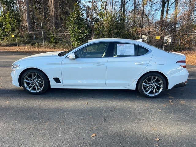 Used 2022 GENESIS G70 Standard with VIN KMTG34TA6NU093268 for sale in Fayetteville, NC