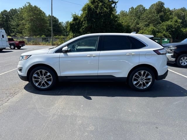Used 2015 Ford Edge Titanium with VIN 2FMPK3K87FBB26887 for sale in Fayetteville, NC