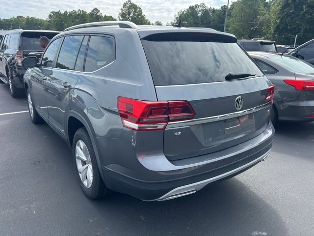 Used 2018 Volkswagen Atlas SE with VIN 1V2CR2CA5JC573137 for sale in Fayetteville, NC