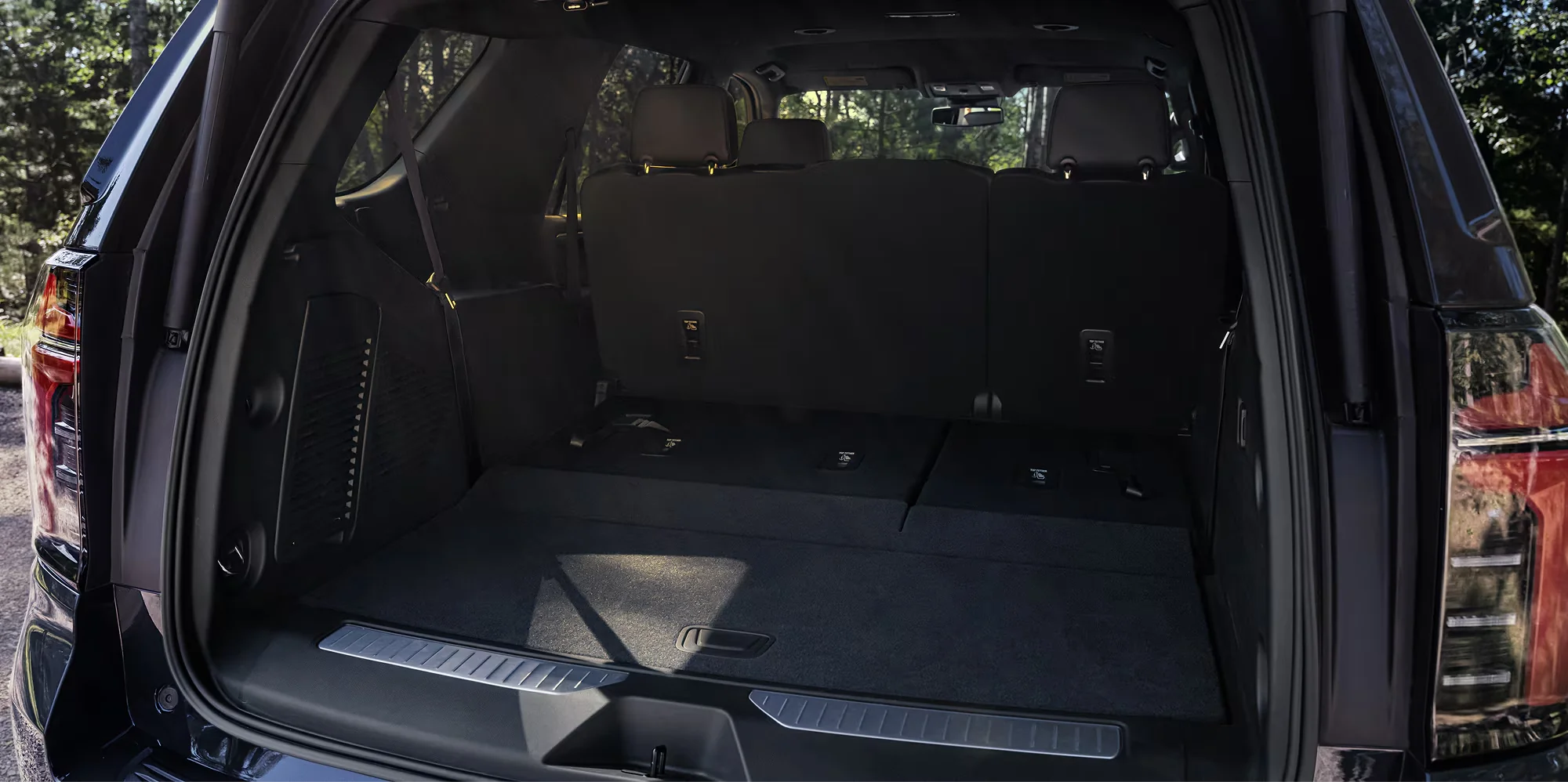 2026 Chevrolet Tahoe third-row seating interior