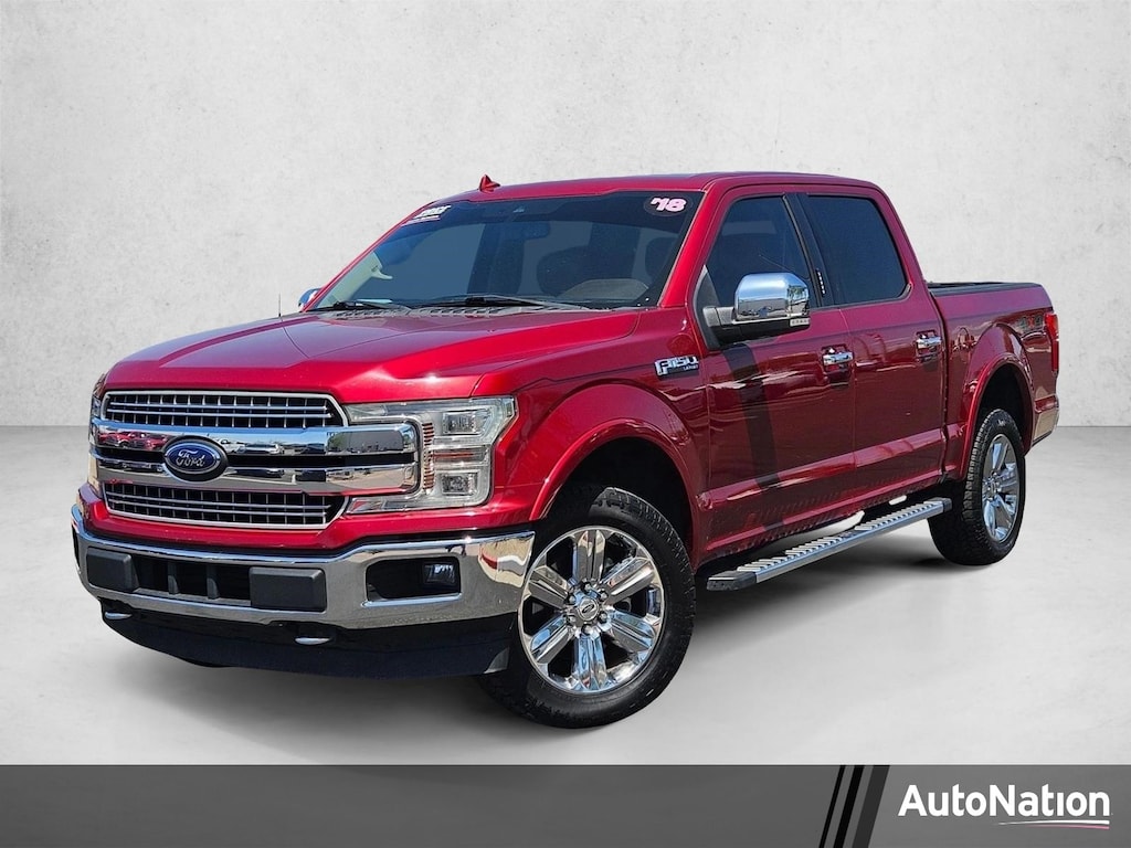 Used 2018 Ford F-150 LARIAT Truck SuperCrew Cab
