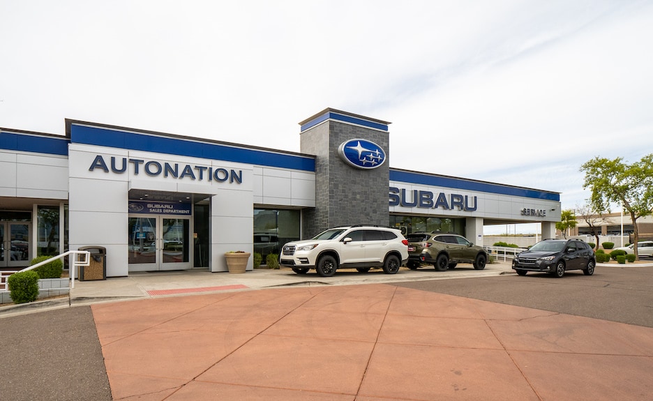 Exterior view of AutoNation Subaru Scottsdale