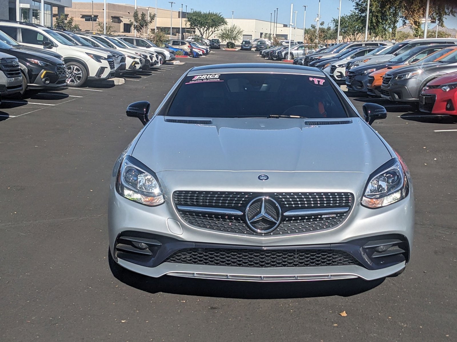 Used 2017 Mercedes-Benz SLC Roadster AMG SLC43 with VIN WDDPK6GA4HF127617 for sale in Scottsdale, AZ