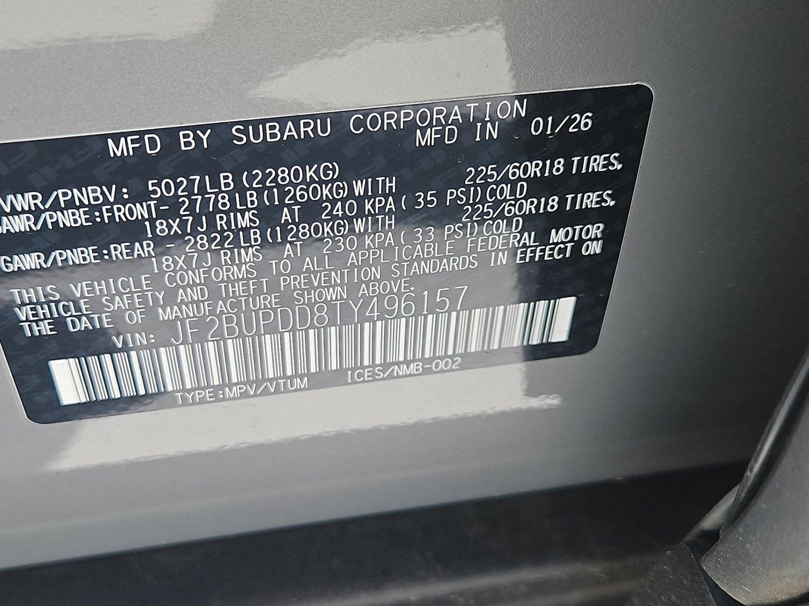 2026 Subaru Outback Limited - Photo 17