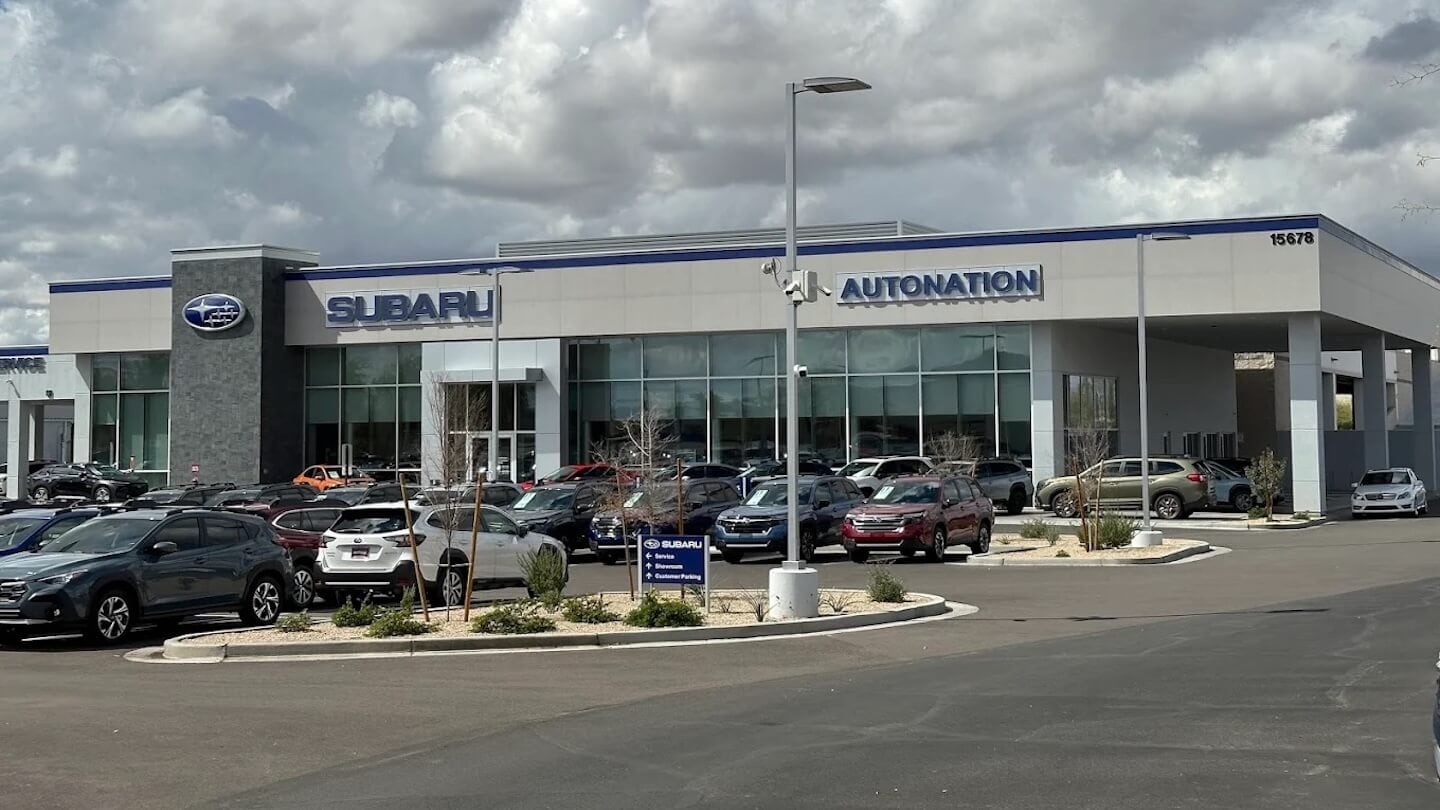Exterior view of AutoNation Subaru Scottsdale