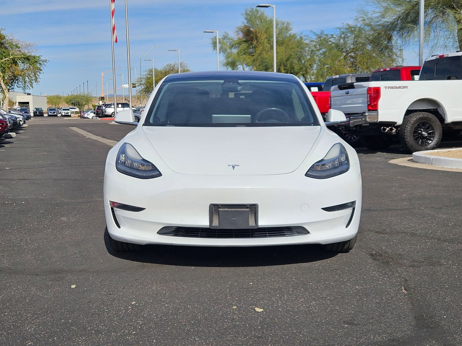 Used 2018 Tesla Model 3 Long Range with VIN 5YJ3E1EA6JF035330 for sale in Scottsdale, AZ