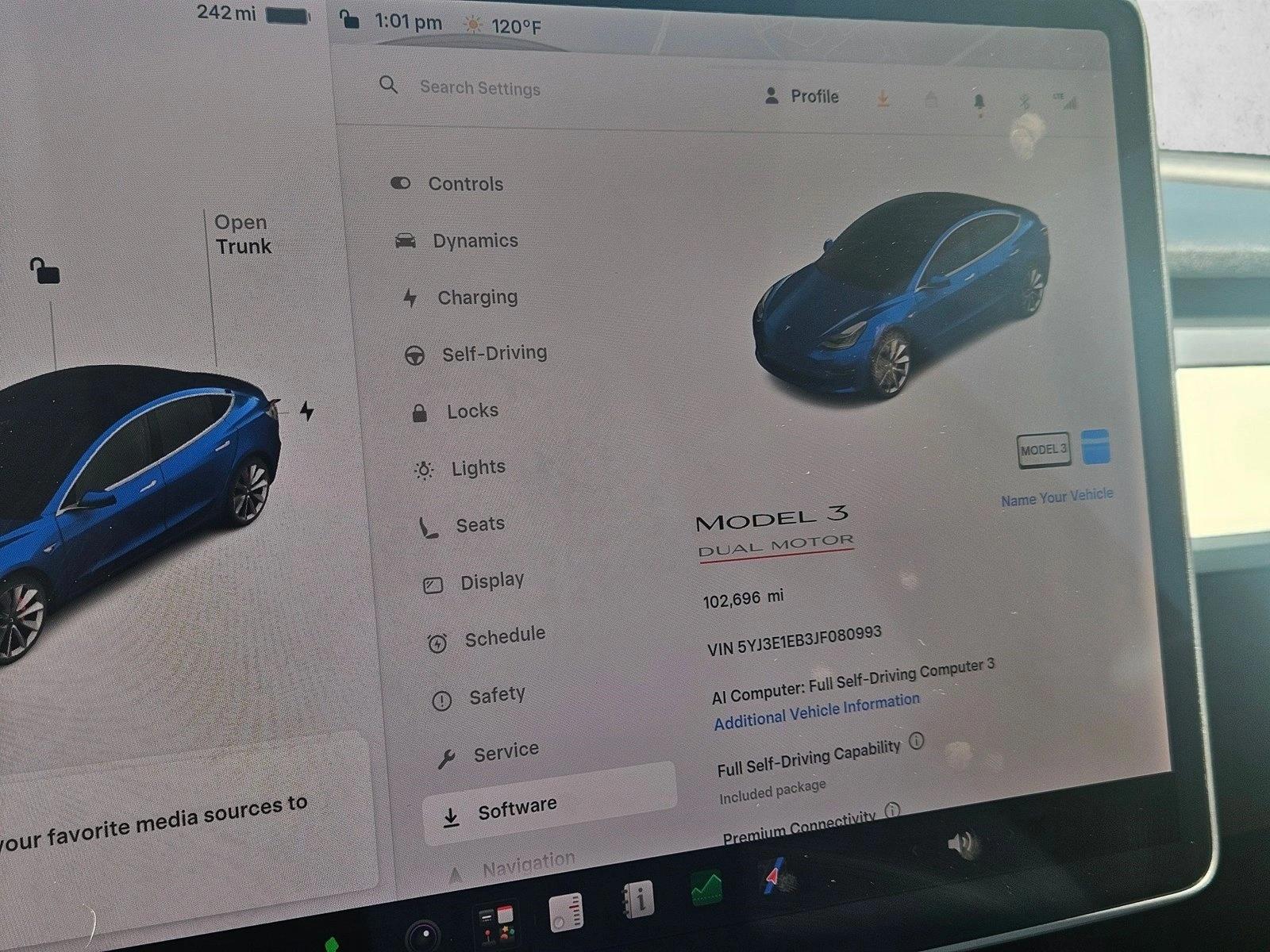 Used 2018 Tesla Model 3 Long Range Dual Motor with VIN 5YJ3E1EB3JF080993 for sale in Scottsdale, AZ