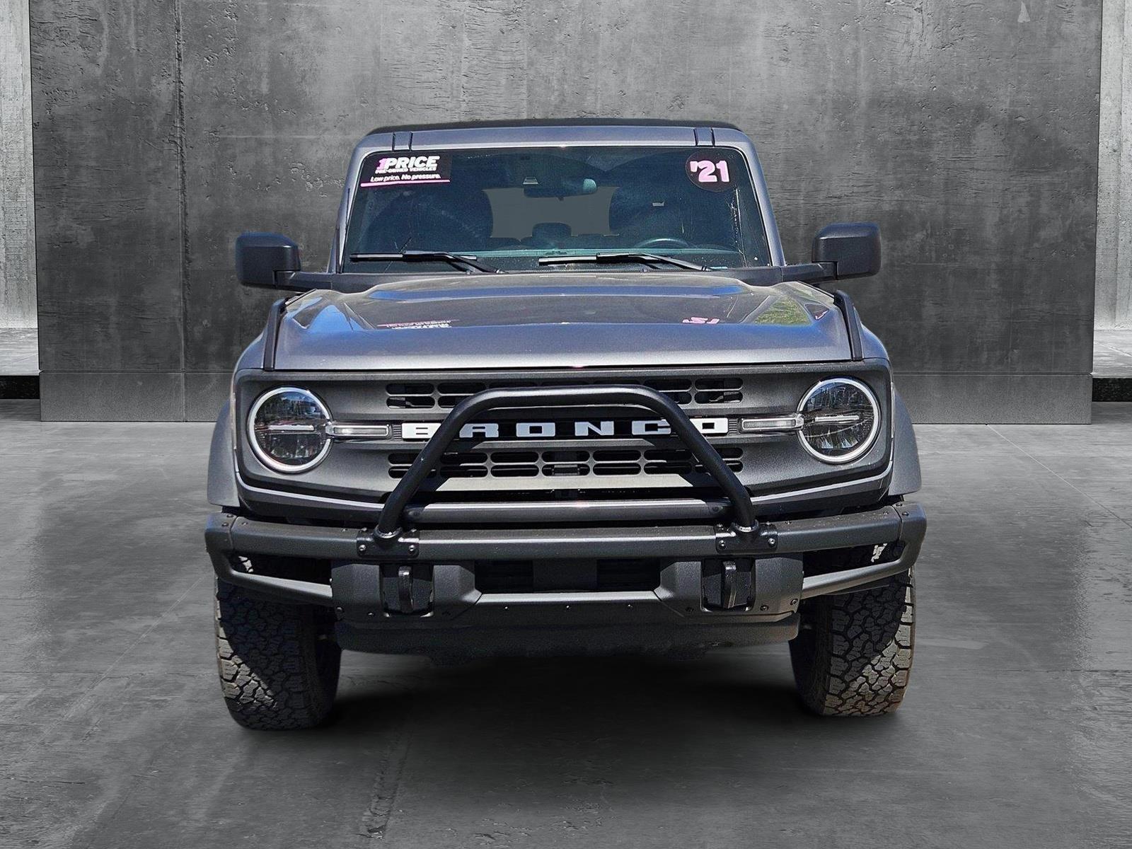 Used 2021 Ford Bronco 4-Door Black Diamond with VIN 1FMEE5DH6MLA74284 for sale in Scottsdale, AZ