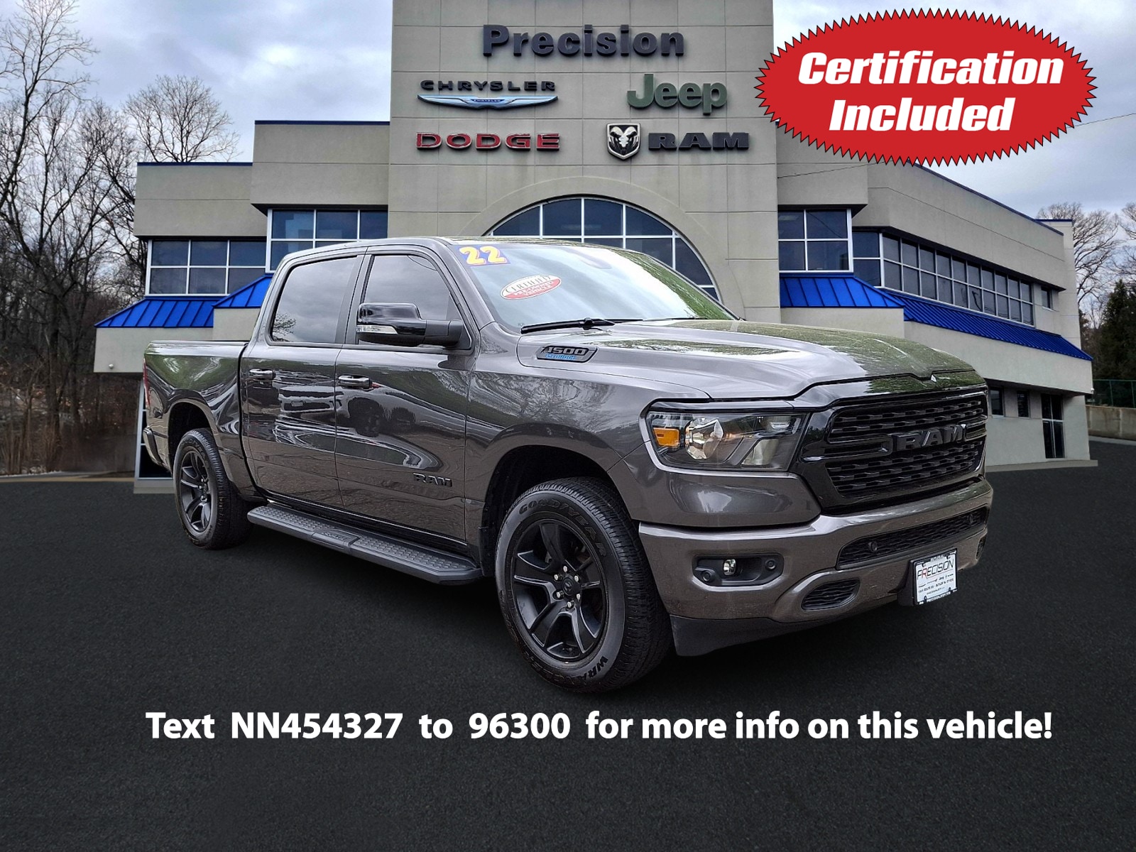 2022 RAM 1500 Big Horn/Lone Star 4x4 Crew Cab 5'7's photo
