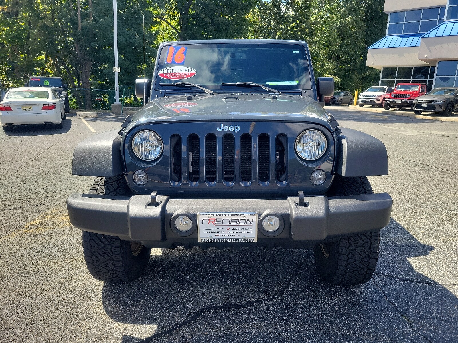 Certified 2016 Jeep Wrangler Unlimited Sport S with VIN 1C4HJWDG3GL198284 for sale in Butler, NJ