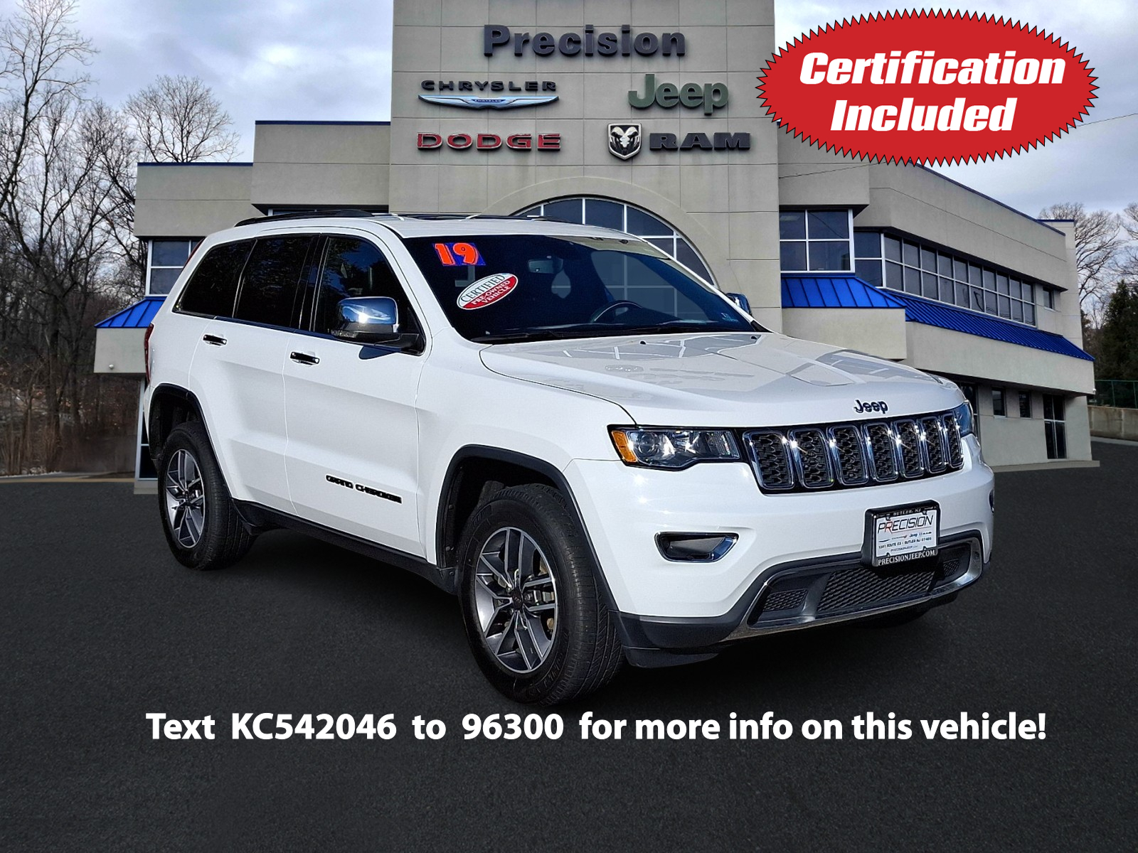 2019 Jeep Grand Cherokee Limited 4x4 Sport Utility