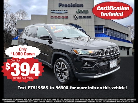 2023 Jeep Compass Limited 4x4 Sport Utility