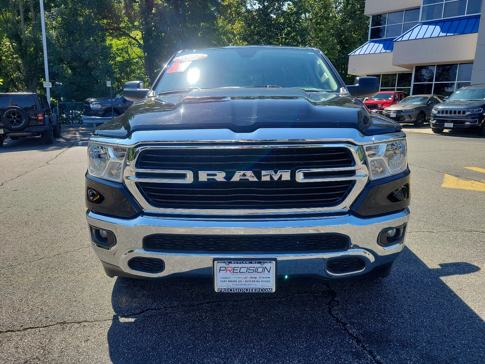 Certified 2020 RAM Ram 1500 Pickup Big Horn/Lone Star with VIN 1C6SRFBT8LN215262 for sale in Butler, NJ