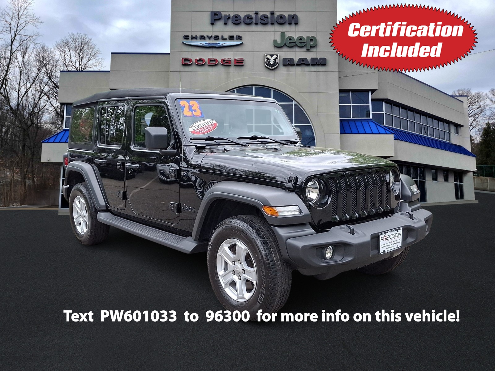 2023 Jeep Wrangler Sport S's photo