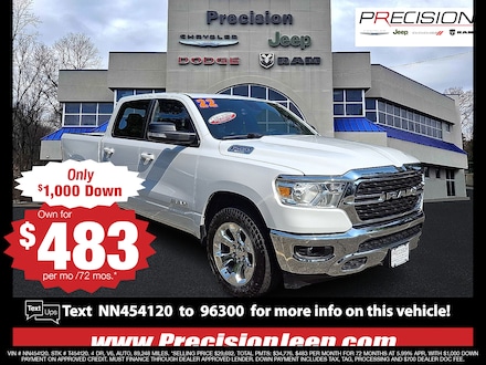 2022 Ram 1500 Big Horn Crew Cab 4x4 57 Box Crew Cab