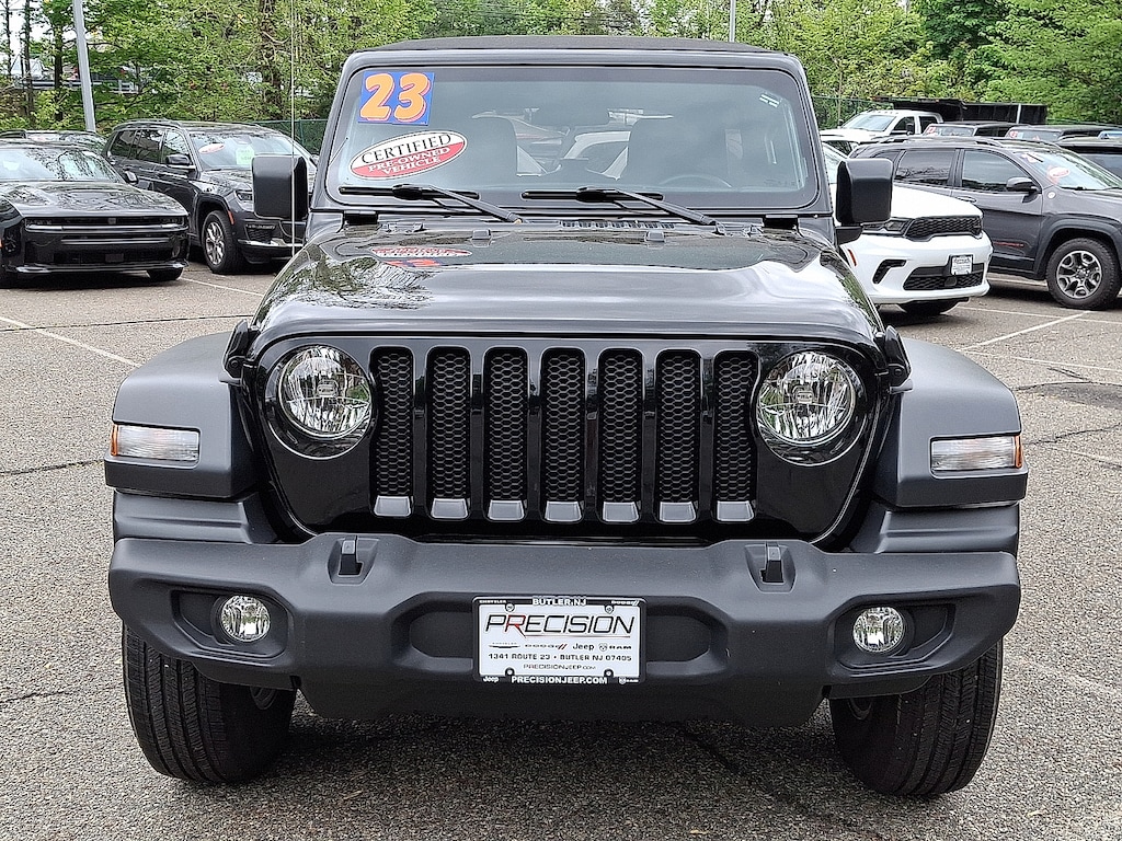 Used 2023 Jeep Wrangler 4-Door Sport S 4x4 Sport Utility