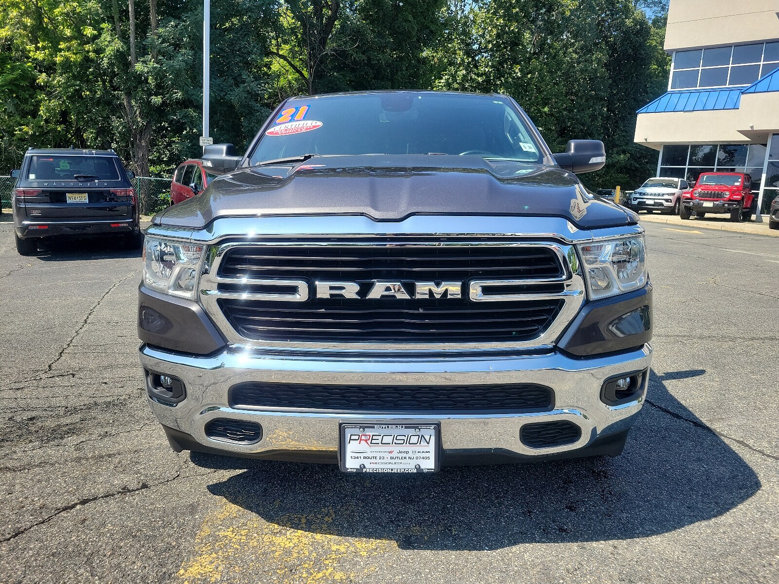 Used 2021 RAM Ram 1500 Pickup Big Horn/Lone Star with VIN 1C6RRFFG7MN707486 for sale in Butler, NJ