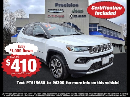 2023 Jeep Compass Limited 4x4 Sport Utility