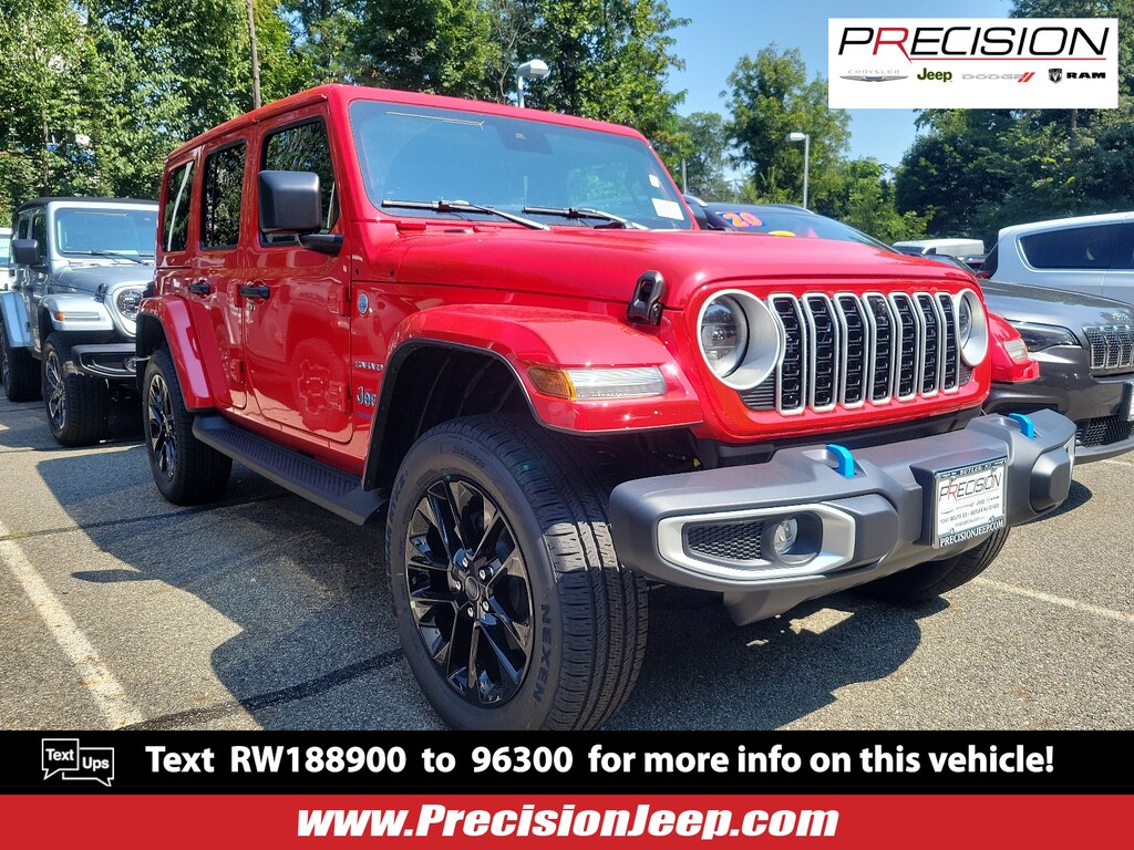 NEW 2024 Jeep Wrangler Sahara 4xe For Sale Butler NJ