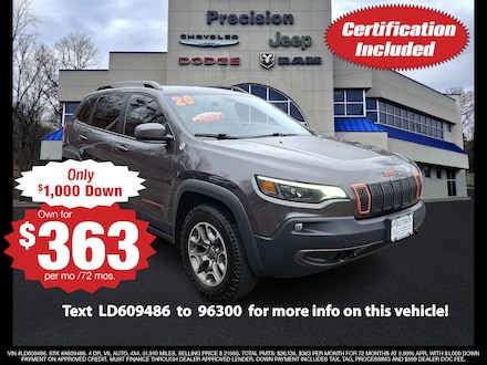 2020 Jeep Cherokee Trailhawk 4X4 Sport Utility