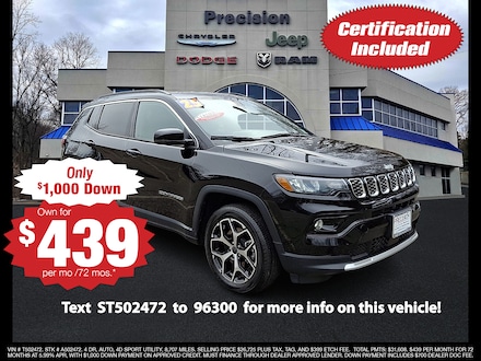 2025 Jeep Compass Limited 4x4 Sport Utility