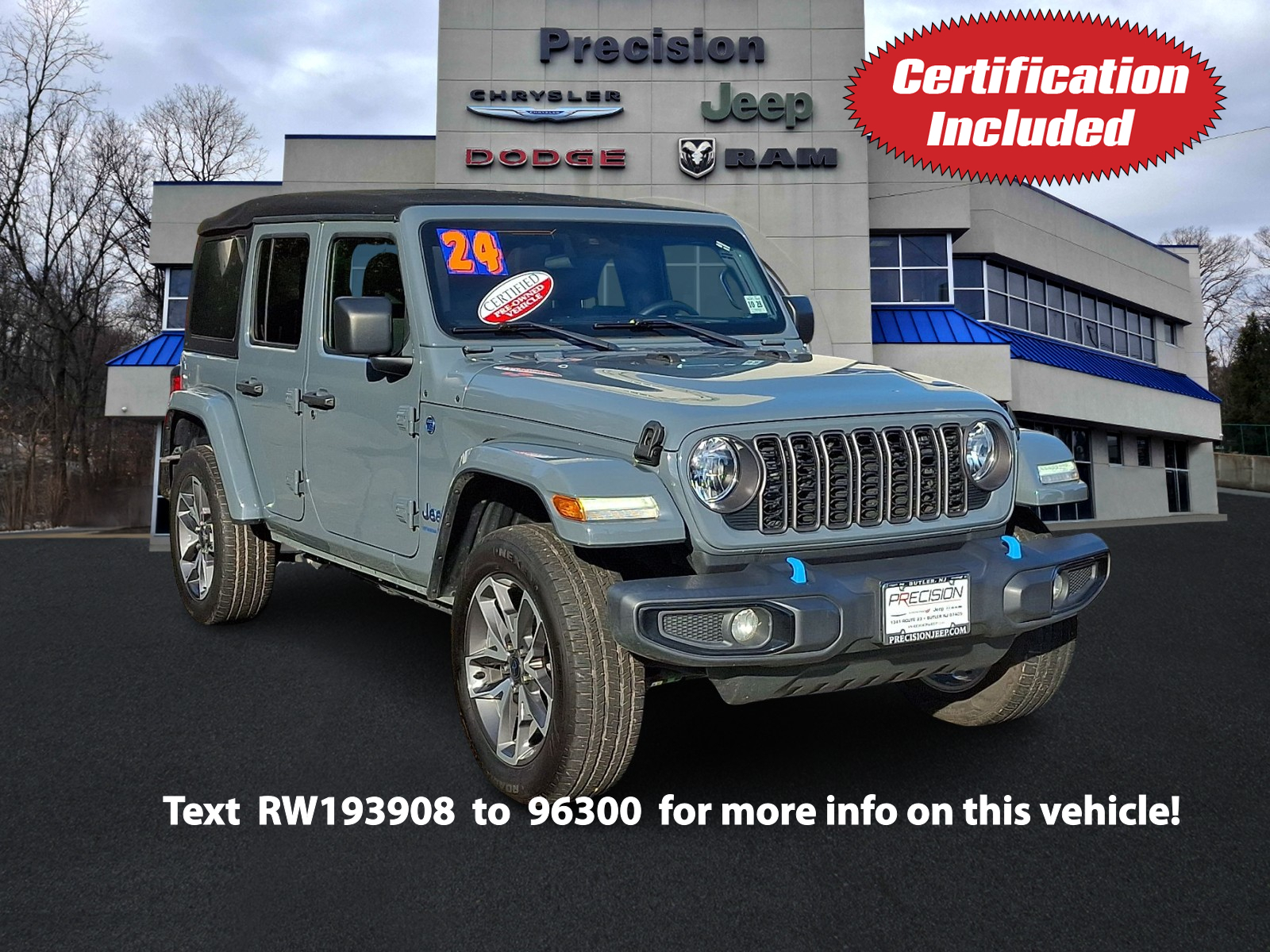 2024 Jeep Wrangler 4xe Sport S 4xe Sport Utility
