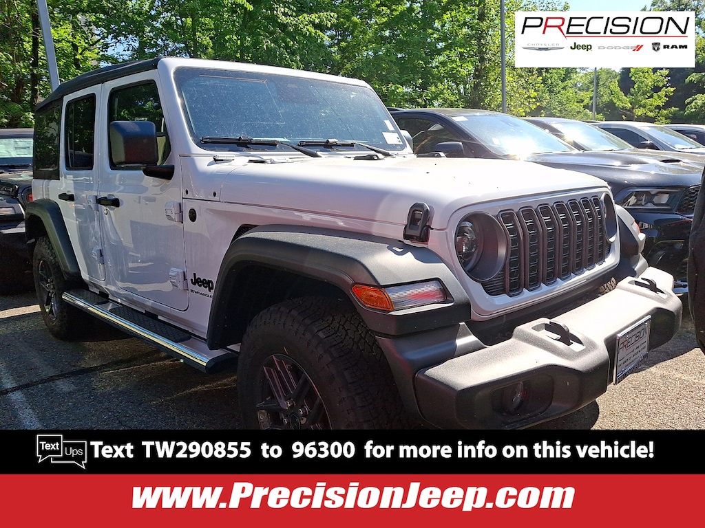 New 2026 Jeep Wrangler 4-DOOR SPORT S Sport Utility