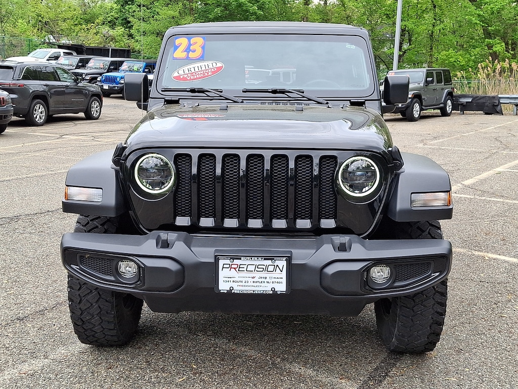 Certified 2023 Jeep Wrangler 4-Door Willys 4x4 Sport Utility