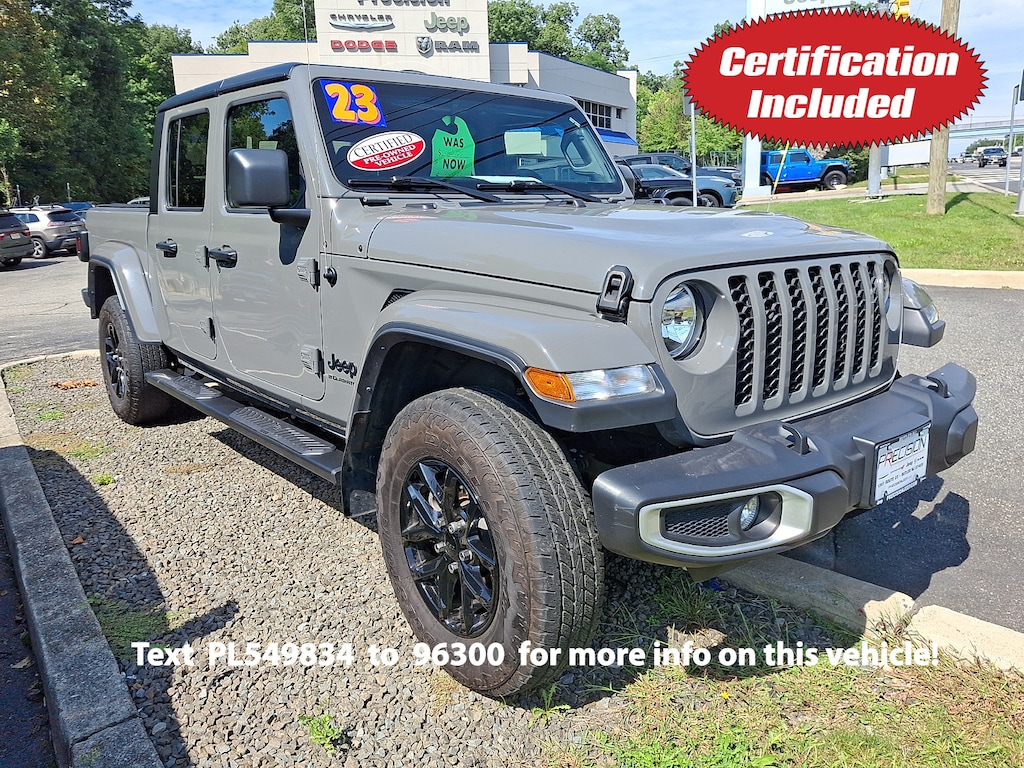 Used 2023 Jeep Gladiator Sport S 4x4 Crew Cab